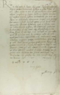 Srzeński Felix palatinus Plocensis, Płock 20.05.1539