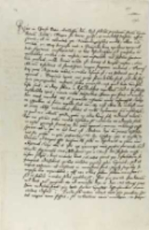 Joannes Langavius oeconomus, Barczewo 10.05.1544