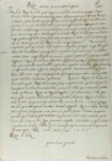 Jacobus Gratianus de Alderete, Madryt 03.06.1546