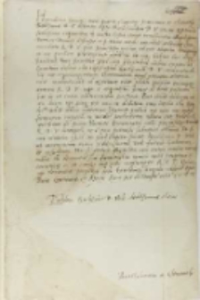 Bartholomeus a Clementh, Kraków 15.04.1547