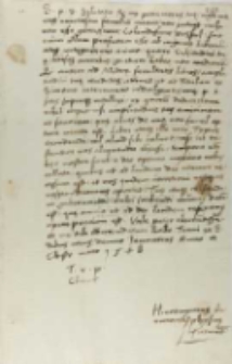 Hieronimus Aurimontanus physicus, Toruń 10.01.1548