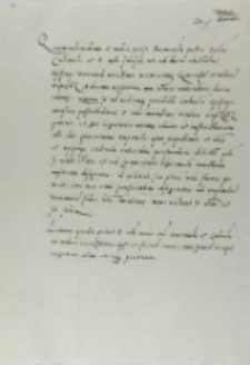 Sigismundus rex Poloniae ad Paulum Wolski vicecancellarium, Lwów ok. 30.08.1537