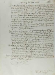 Joannes Colardi scriptor apostolicus, Informatio pro electo Culmensi, Rzym 1530