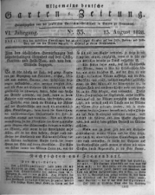 Allgemeine deutsche Garten-Zeitung. 1828.08.13 No.33