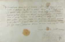 Paszport Dantyszka, Mantua 09.07.1524