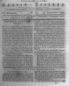 Allgemeine deutsche Garten-Zeitung. 1828.12.12 No.50