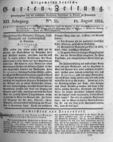 Allgemeine deutsche Garten-Zeitung. 1834.08.10 No.32