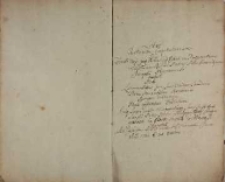 Liber Actuum Capitularium Qui Finito Uno pro tertia vice Electi in Praepositum Adm(o)dum R(e)v(ere)ndi Patris Patris Emeritissimi Josephi Prazmowski accessit. Ille Laborantibus pro suis viribus Laudem Bene Merentibus honorem Remissis vitium Male agentibus iudicium. Cuiq(ue) suum iuxta obloquentiam Sacri Instituti Sancti Patris Nostri Philippi Nerii Congregationis in Sacro Monte Gostinensi annotat. Ad Ecclesiam B(eatissimae) V(irginis) Mariae I. C. Miraculis Clarae A(nno) D(omini) 1761 d(ie) 31 Octobris