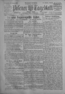 Posener Tageblatt (Posener Warte) 1926.01.21 Jg.65 Nr16
