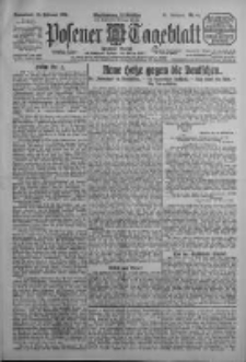 Posener Tageblatt (Posener Warte) 1926.02.20 Jg.65 Nr41