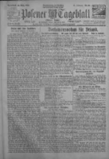 Posener Tageblatt (Posener Warte) 1926.03.20 Jg.65 Nr65