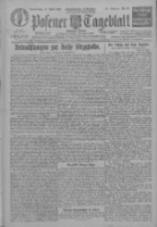 Posener Tageblatt (Posener Warte) 1926.04.15 Jg.65 Nr85