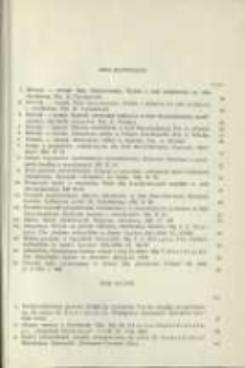 Treść zeszytu 21. Pamiętnik Biblioteki Kórnickiej Z. 21.