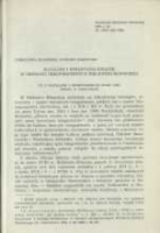 Katalogi i inwentarze książek w zbiorach rękopiśmiennych Biblioteki Kórnickiej. Pamiętnik Biblioteki Kórnickiej Z. 22.