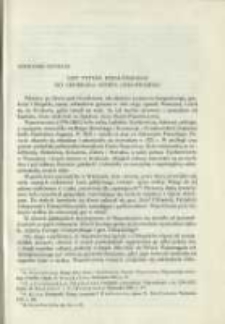 List Tytusa Działyńskiego do generała Józefa Chłopickiego. Pamiętnik Biblioteki Kórnickiej Z. 23.