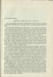 Wspomnienia pośmiertne. Krystyna Nizio (29.IX.1928-7.III.1990). Pamiętnik Biblioteki Kórnickiej Z. 23.