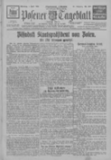 Posener Tageblatt (Posener Warte) 1926.06.01 Jg.65 Nr122