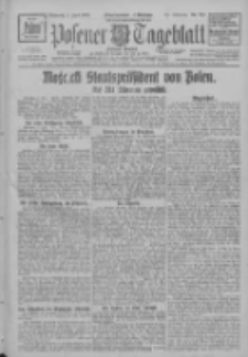 Posener Tageblatt (Posener Warte) 1926.06.02 Jg.65 Nr123