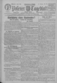 Posener Tageblatt (Posener Warte) 1926.06.09 Jg.65 Nr128