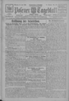 Posener Tageblatt (Posener Warte) 1926.06.23 Jg.65 Nr140