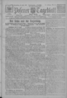 Posener Tageblatt (Posener Warte) 1926.06.24 Jg.65 Nr141