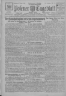 Posener Tageblatt (Posener Warte) 1926.06.27 Jg.65 Nr144