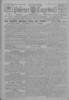 Posener Tageblatt (Posener Warte) 1926.08.06 Jg.65 Nr177