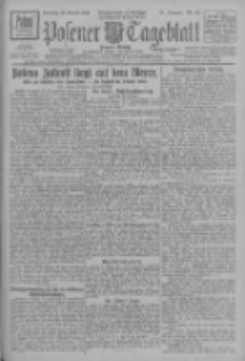 Posener Tageblatt (Posener Warte) 1926.08.22 Jg.65 Nr191
