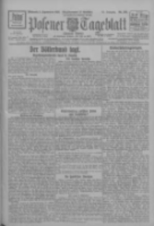 Posener Tageblatt (Posener Warte) 1926.09.08 Jg.65 Nr205