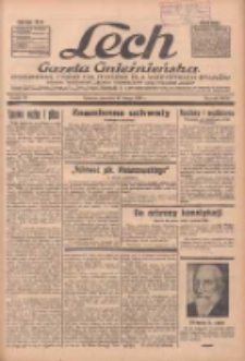 Lech.Gazeta Gnieźnieńska: codzienne pismo polityczne dla wszystkich stan&oacute;w. Dodatki: tygodniowy "Lechita" i powieściowy oraz dwutygodnik "Leszek" 1936.02.27 R.36 Nr48