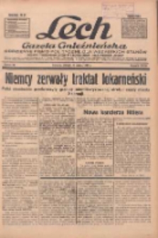 Lech.Gazeta Gnieźnieńska: codzienne pismo polityczne dla wszystkich stan&oacute;w. Dodatki: tygodniowy "Lechita" i powieściowy oraz dwutygodnik "Leszek" 1936.03.10 R.36 Nr58