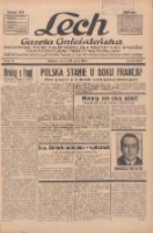 Lech.Gazeta Gnieźnieńska: codzienne pismo polityczne dla wszystkich stan&oacute;w. Dodatki: tygodniowy "Lechita" i powieściowy oraz dwutygodnik "Leszek" 1936.03.12 R.36 Nr60