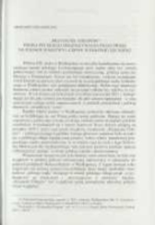 "Przyjaciel Chłopów" próba pruskiego oddziaływania przez prasę na polskie warstwy ludowe w połowie XIX wieku. Pamiętnik Biblioteki Kórnickiej Z. 25.
