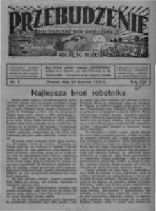 Przebudzenie: organ Związku Robotników Rolnych i Leśnych ZZP. 1933.01.12 R.15 Nr2
