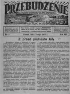 Przebudzenie: organ Związku Robotników Rolnych i Leśnych ZZP. 1933.02.02 R.15 Nr5