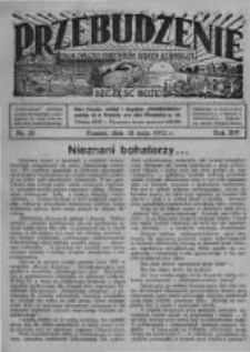 Przebudzenie: organ Związku Robotników Rolnych i Leśnych ZZP. 1933.05.18 R.15 Nr20