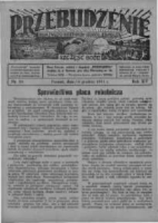 Przebudzenie: organ Związku Robotników Rolnych i Leśnych ZZP. 1933.12.14 R.15 Nr50