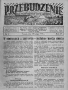 Przebudzenie: organ Związku Robotników Rolnych i Leśnych ZZP. 1934.02.15 R.16 Nr7