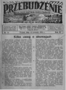 Przebudzenie: organ Związku Robotników Rolnych i Leśnych ZZP. 1934.04.12 R.16 Nr15