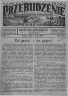 Przebudzenie: organ Związku Robotników Rolnych i Leśnych ZZP. 1934.05.03 R.16 Nr18
