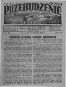 Przebudzenie: organ Związku Robotników Rolnych i Leśnych ZZP. 1934.11.29 R.16 Nr48