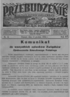 Przebudzenie: organ Związku Robotników Rolnych i Leśnych ZZP. 1934.12.13 R.16 Nr50