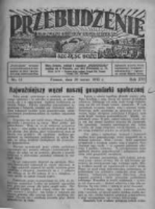 Przebudzenie: organ Związku Robotników Rolnych i Leśnych ZZP. 1935.03.28 R.17 Nr13