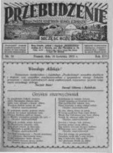 Przebudzenie: organ Związku Robotników Rolnych i Leśnych ZZP. 1935.04.18 R.17 Nr16