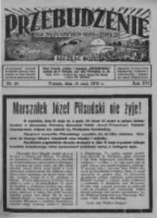 Przebudzenie: organ Związku Robotników Rolnych i Leśnych ZZP. 1935.05.16 R.17 Nr20