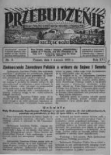 Przebudzenie: organ Związku Robotników Rolnych i Leśnych ZZP. 1935.08.01 R.17 Nr31