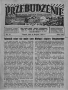 Przebudzenie: organ Związku Robotników Rolnych i Leśnych ZZP. 1935.08.08 R.17 Nr32