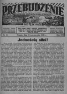 Przebudzenie: organ Związku Robotników Rolnych i Leśnych ZZP. 1935.10.10 R.17 Nr41