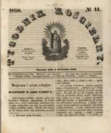 Tygodnik Kościelny.1850.04.04.No.14