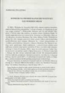 Konkurs na projekt kapliczki wotywnej nad Morskim Okiem. Pamiętnik Biblioteki Kórnickiej Z. 26.